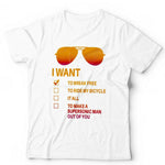 I Want To Break Free Sun Glasses Tshirt Unisex