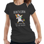 Aunticorn, Like A Normal Aunt but More Awesome Ladies tshirt