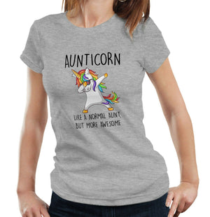 Aunticorn, Like A Normal Aunt but More Awesome Ladies tshirt