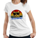 Best Cat Mom Ever Ladies Tshirt