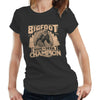 Bigfoot Hide And Seek Champion Ladies Tshirt