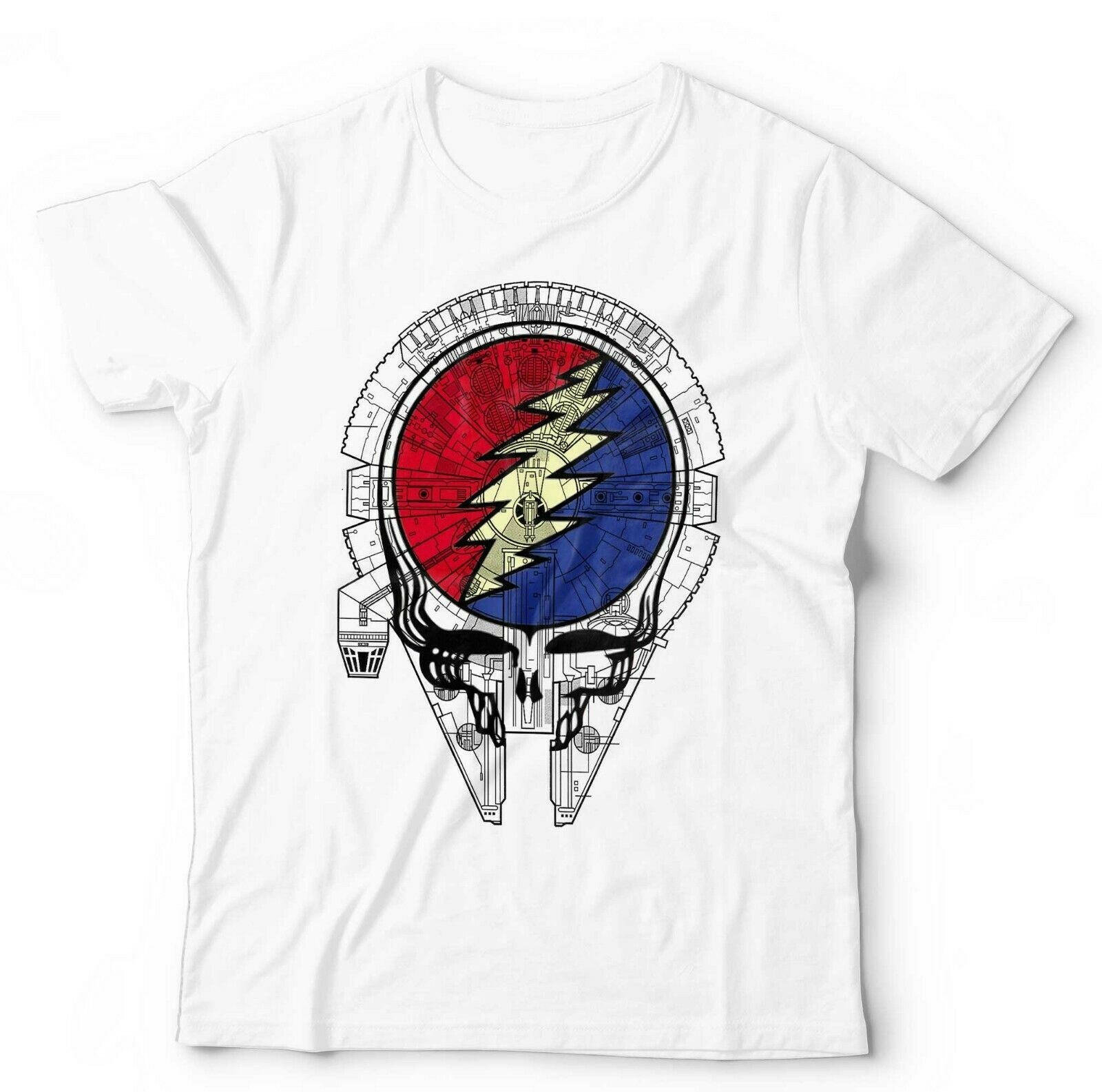 Grateful Dead Millennium Falcon Tshirt Unisex & Kids