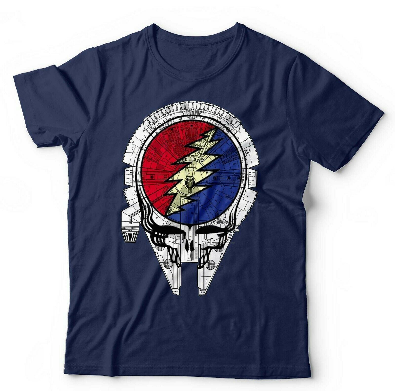 Grateful Dead Millennium Falcon Tshirt Unisex & Kids