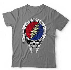 Grateful Dead Millennium Falcon Tshirt Unisex & Kids