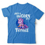 Just A Unicorn With Tattoos Tshirt Unisex