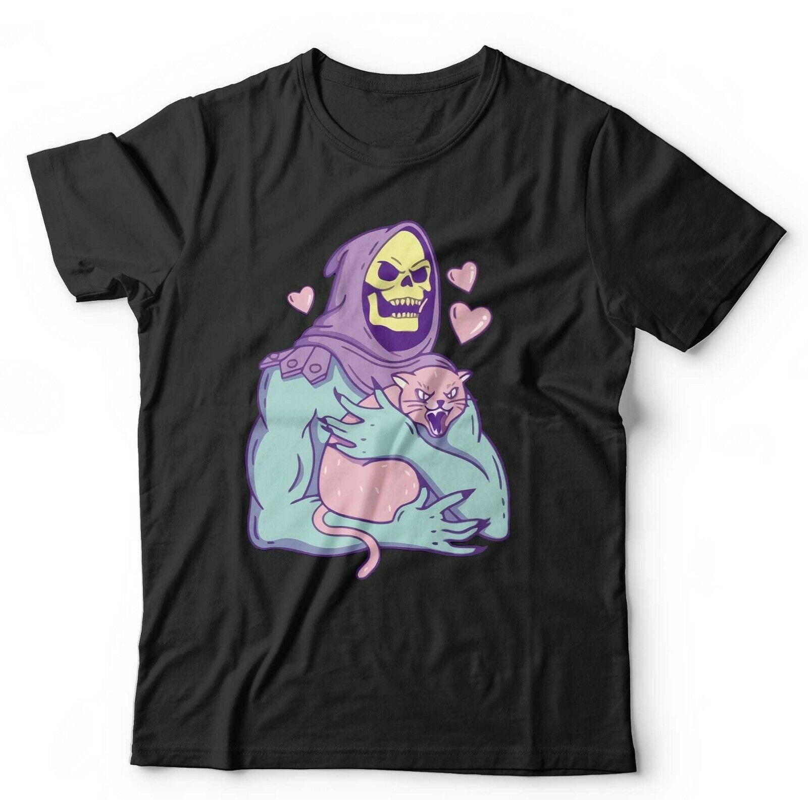 Skeletor Cat Tshirt Unisex & Kids