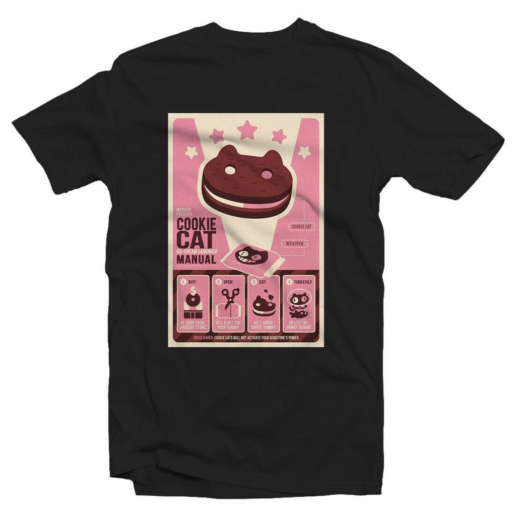 Cookie Cat Ice Cream Tshirt Unisex & Kids