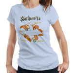 Slothwarts Tshirt Ladies Fitted - Sloth