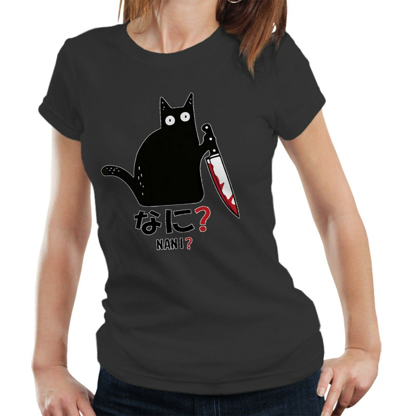 Cat NanI Tshirt Ladies