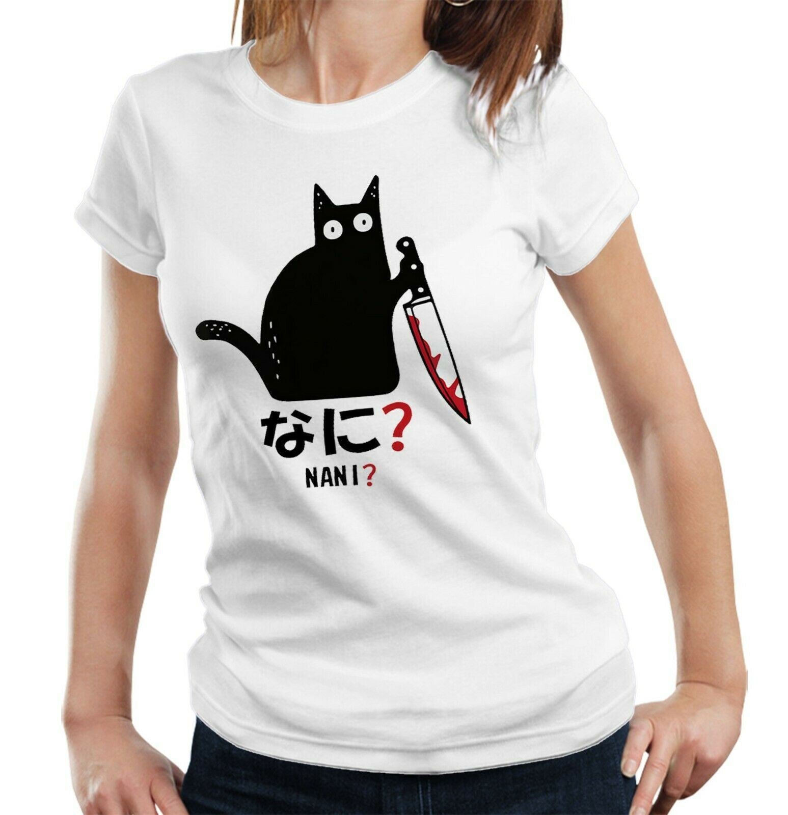 Cat NanI Tshirt Ladies