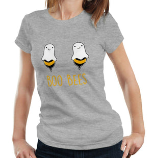 Boo Bees Tshirt Fitted Ladies