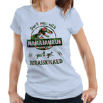 Mamasaurus Tshirt Fitted Ladies