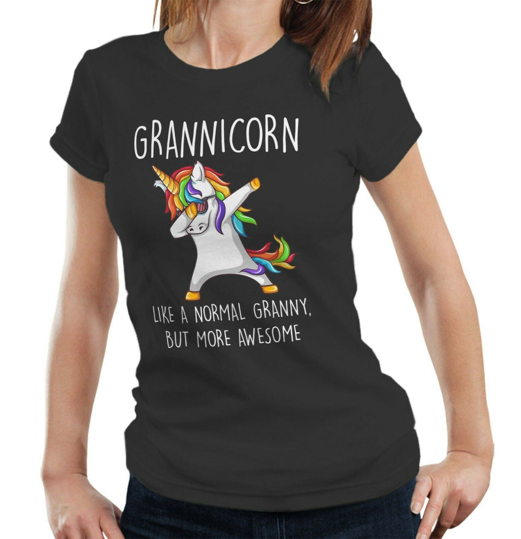 Grannicorn  Tshirt Fitted Ladies