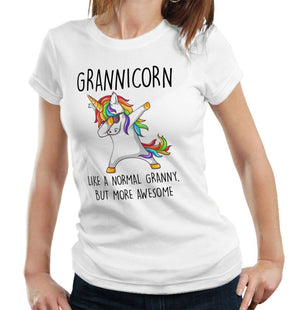 Grannicorn  Tshirt Fitted Ladies