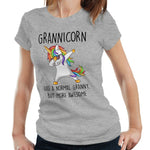 Grannicorn  Tshirt Fitted Ladies