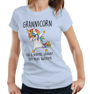 Grannicorn  Tshirt Fitted Ladies