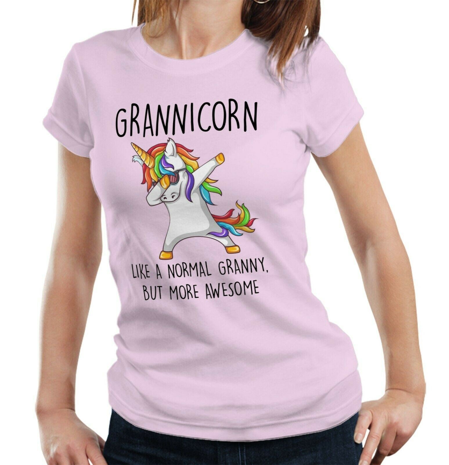 Grannicorn  Tshirt Fitted Ladies