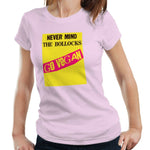 Never Mind The Bollocks Go Vegan Tshirt Fitted Ladies