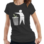 Keep Britain Tidy All Seeing Eye Tshirt Fitted Ladies