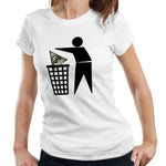 Keep Britain Tidy All Seeing Eye Tshirt Fitted Ladies