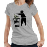 Keep Britain Tidy All Seeing Eye Tshirt Fitted Ladies