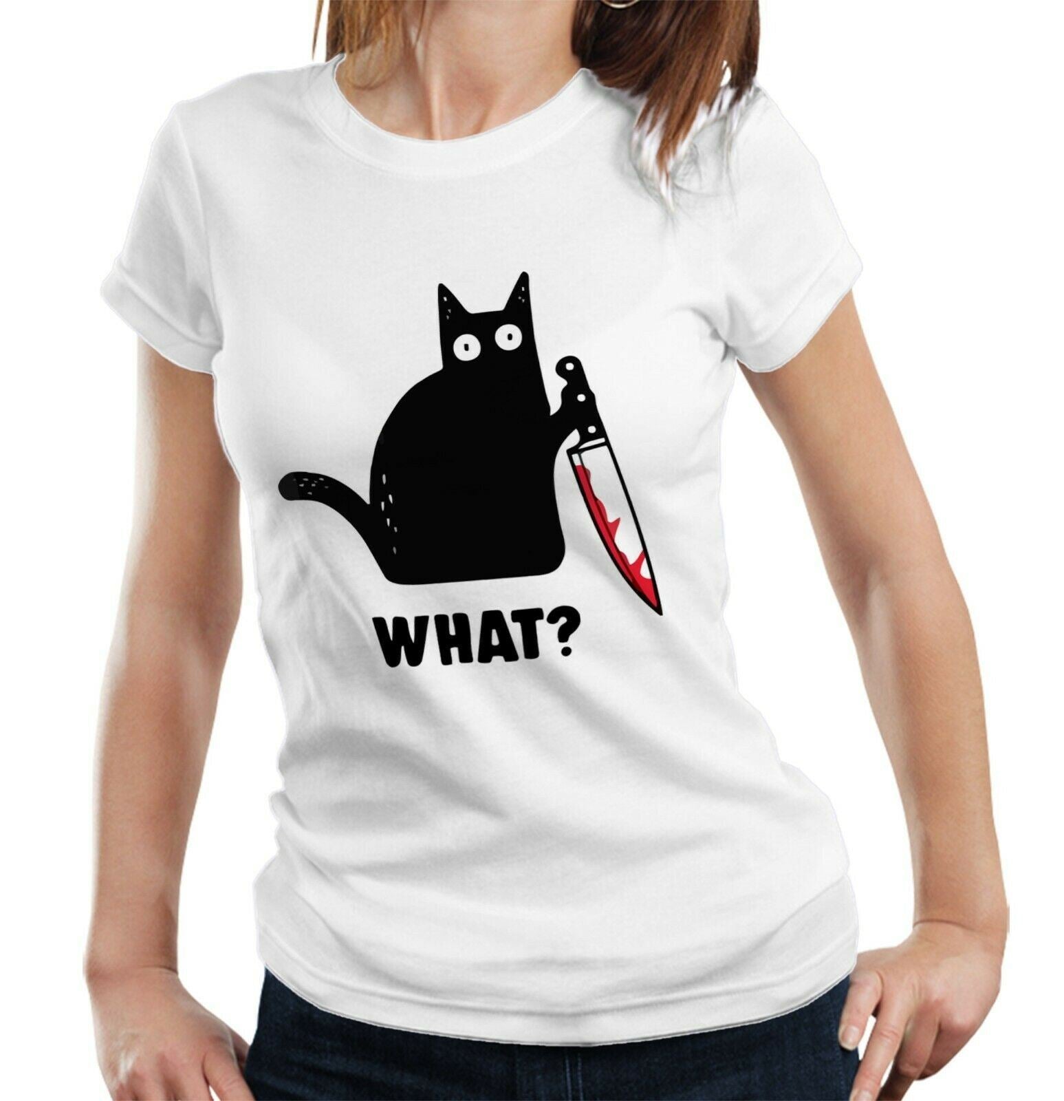 What? Tshirt Fitted Ladies