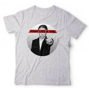 Fight Like A Girl Tshirt Unisex & Kids - Greta Thunberg