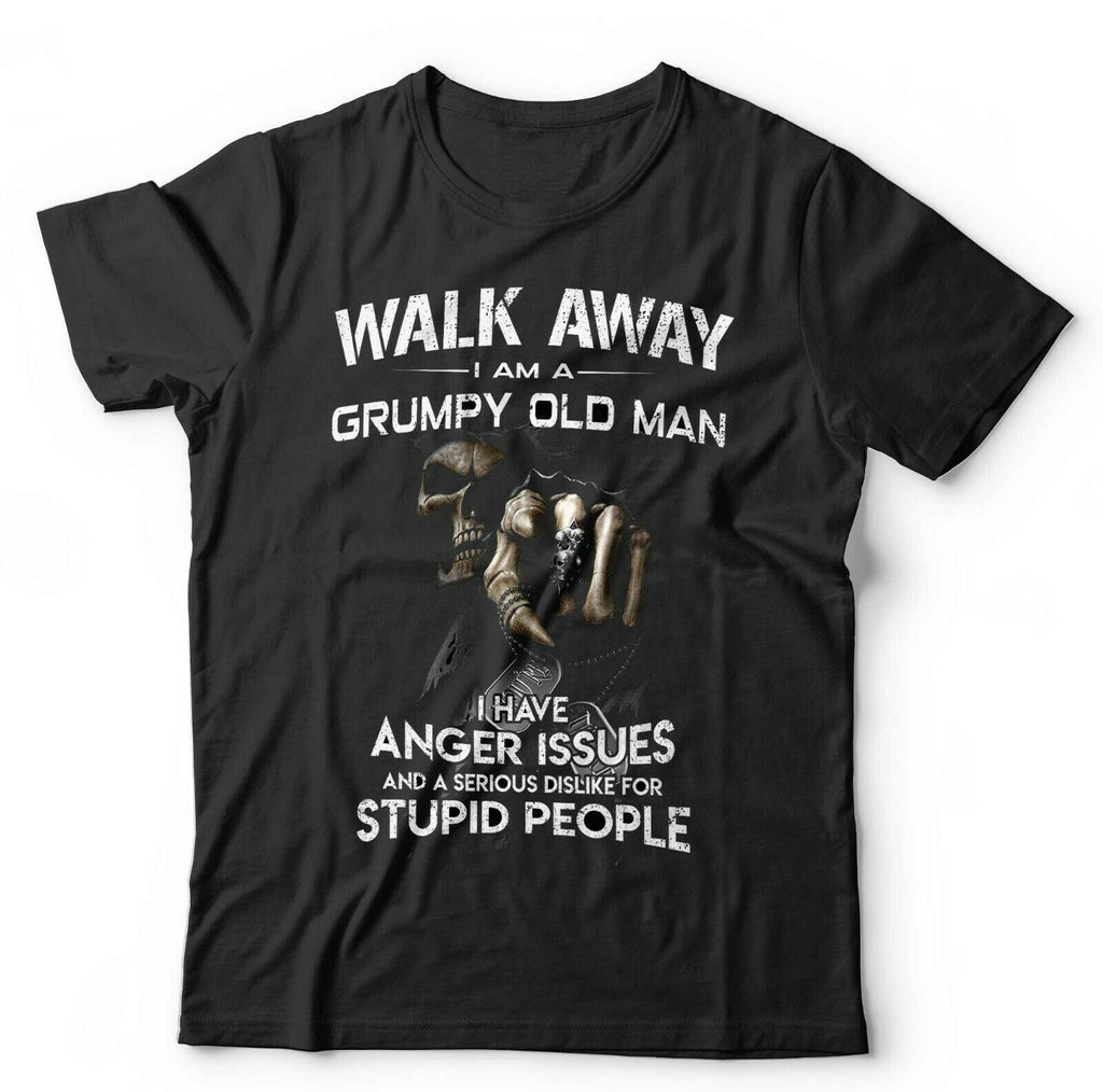 Walk Away I Am A Grumpy Old Man Tshirt Unisex