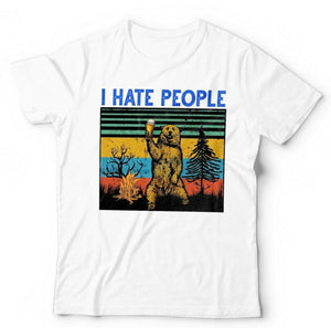 Bear 3 I Hate People Tshirt Unisex & Kids