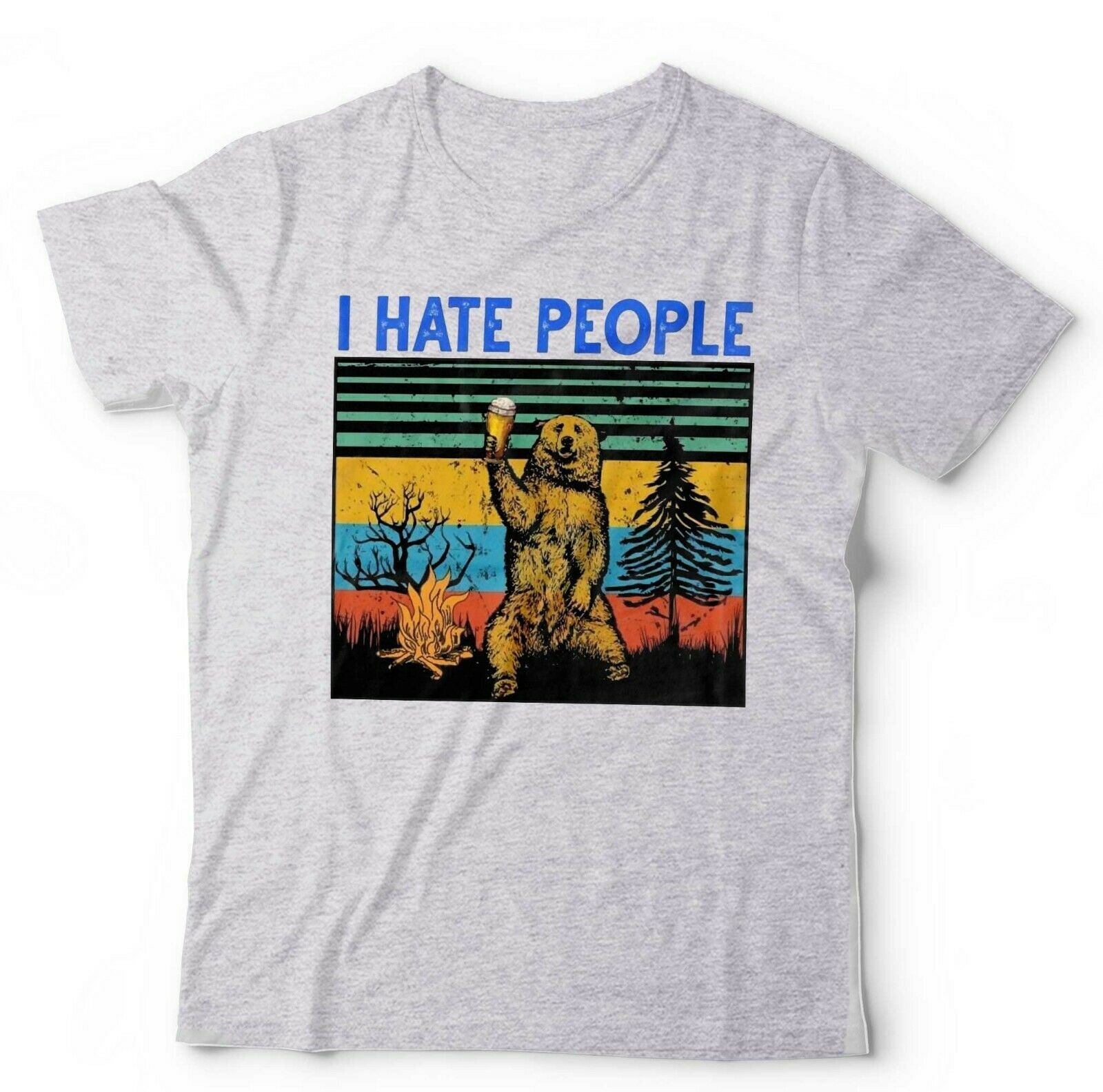 Bear 3 I Hate People Tshirt Unisex & Kids