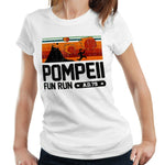 Pompeii Fun Run Tshirt Fitted Ladies