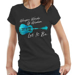 Whisper Words Of Wisdom Tshirt Fitted Ladies