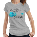 Whisper Words Of Wisdom Tshirt Fitted Ladies