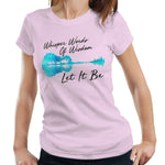 Whisper Words Of Wisdom Tshirt Fitted Ladies