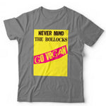 Never Mind The Bollocks Go Vegan Tshirt Unisex