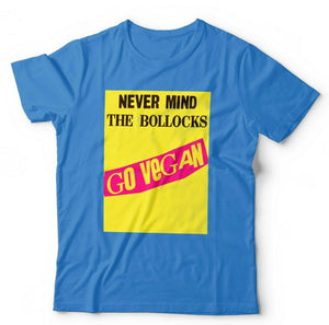 Never Mind The Bollocks Go Vegan Tshirt Unisex