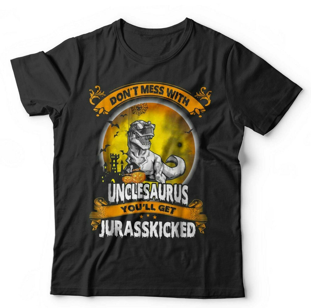 Unclesaurus Halloween Tshirt Unisex - Dinosaur, Uncle, Jurassic