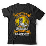 Unclesaurus Halloween Tshirt Unisex - Dinosaur, Uncle, Jurassic