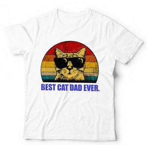 Best Cat Dad Ever Tshirt Unisex