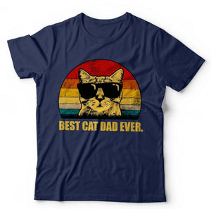 Best Cat Dad Ever Tshirt Unisex