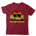 Best Cat Dad Ever Tshirt Unisex