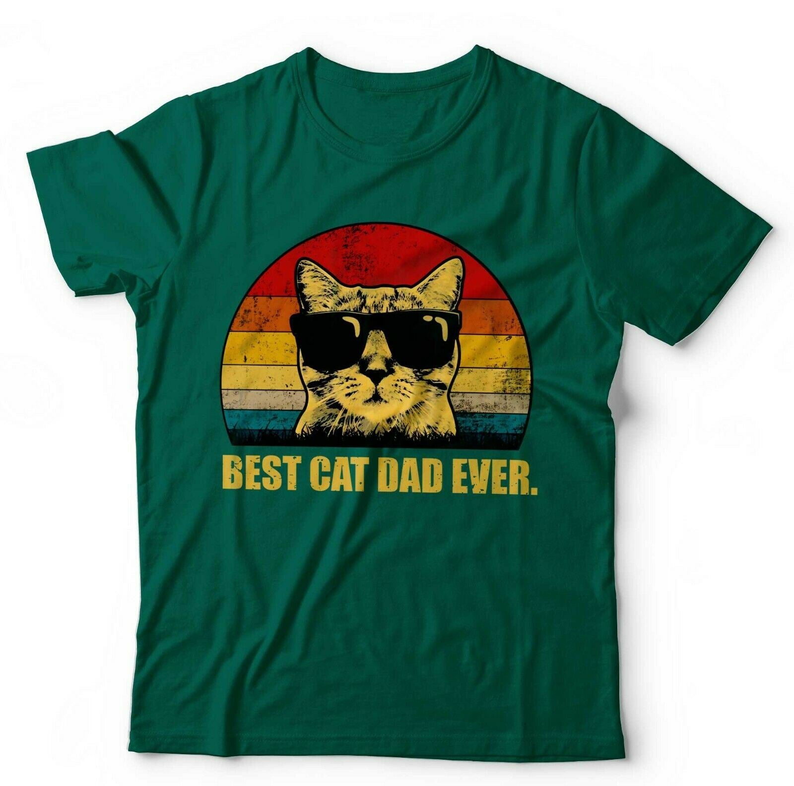 Best Cat Dad Ever Tshirt Unisex