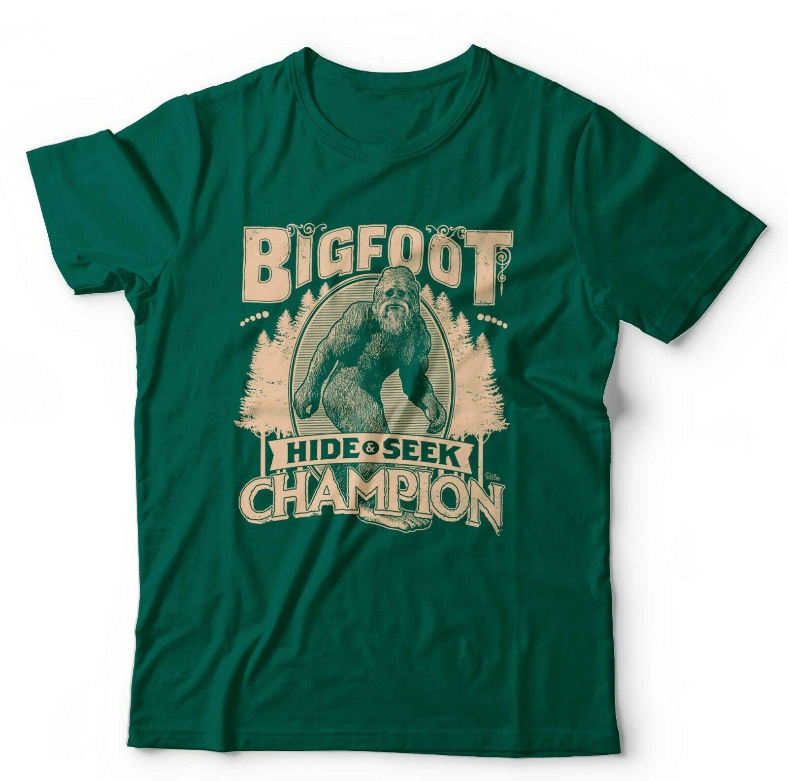 Bigfoot Hide & Seek Champion Tshirt Unisex