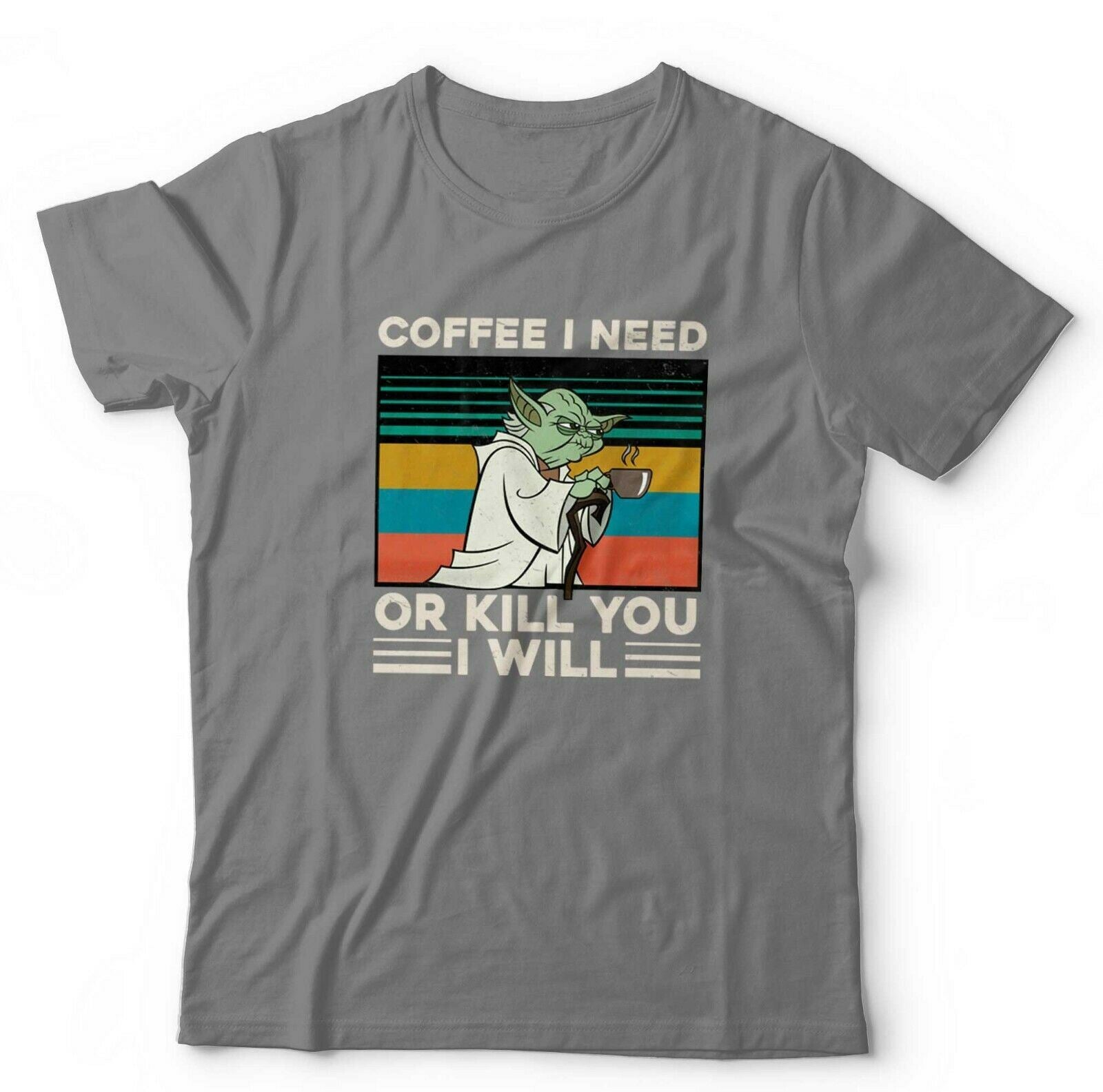 Coffee i Need, Or Kill You I Will Tshirt Unisex & Kids