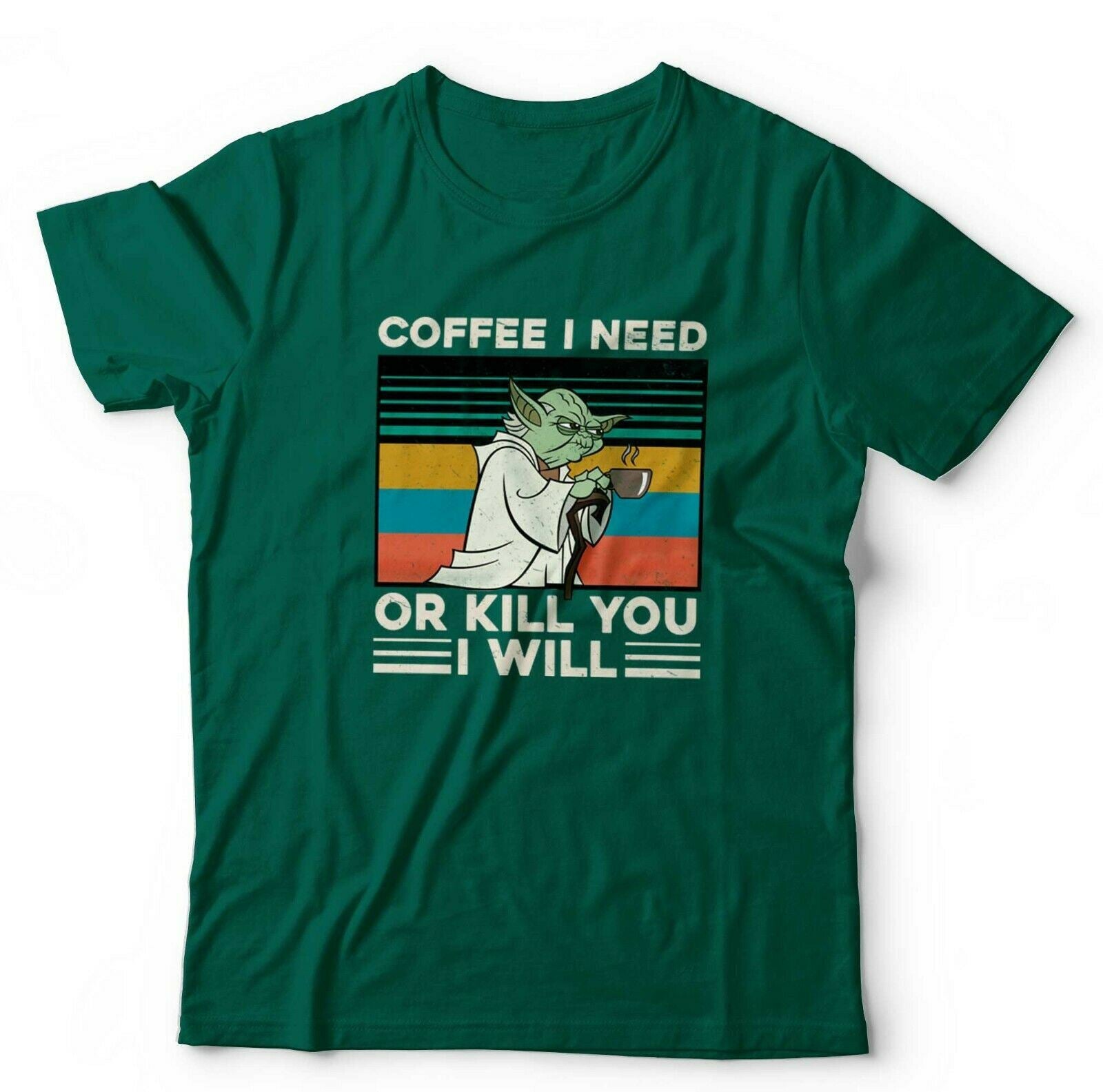 Coffee i Need, Or Kill You I Will Tshirt Unisex & Kids