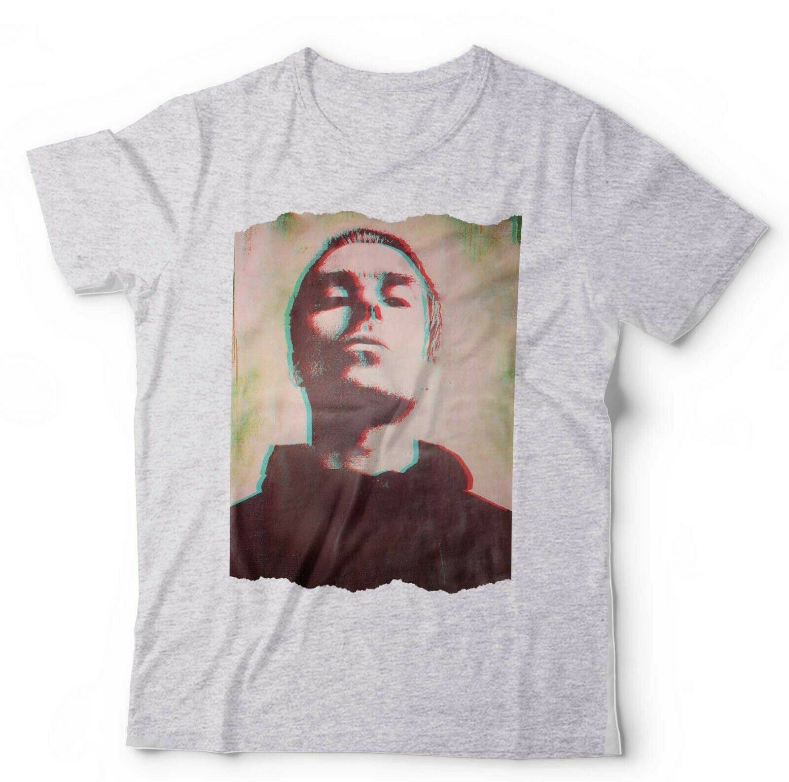 Liam Gallagher 3D Face T shirt