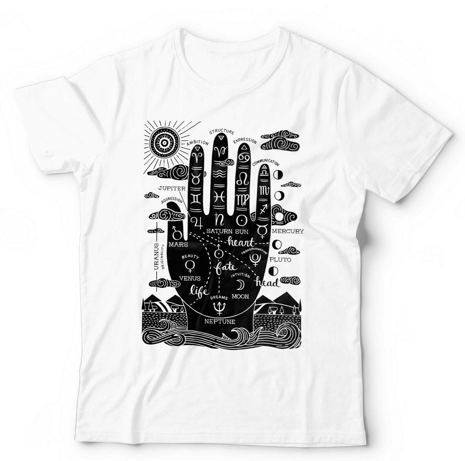 Palmistry Tshirt Unisex & Kids