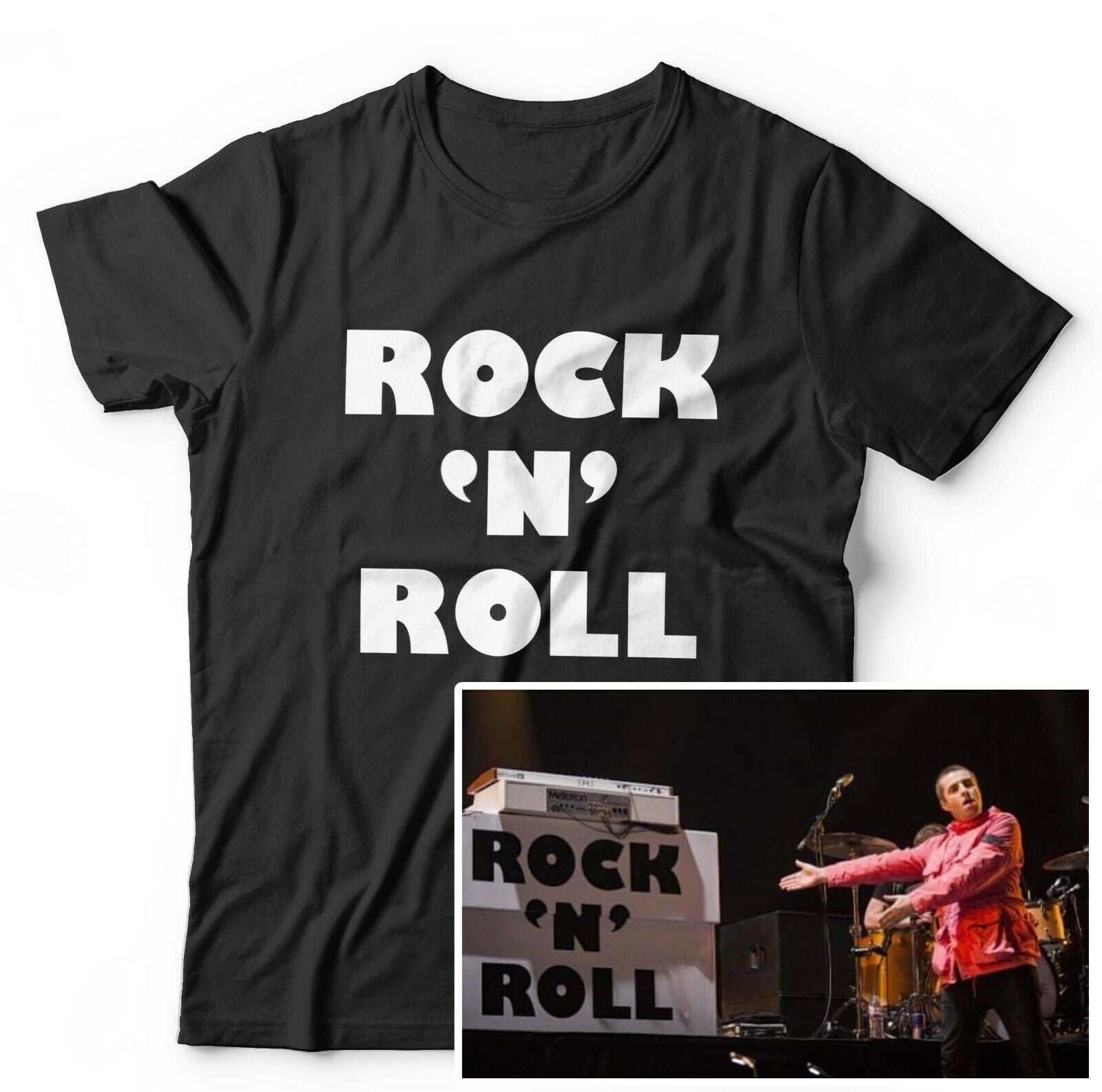 Rock N Roll Tshirt Unisex & Kids