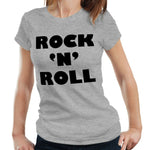 Rock N Roll Tshirt Fitted Ladies