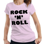 Rock N Roll Tshirt Fitted Ladies